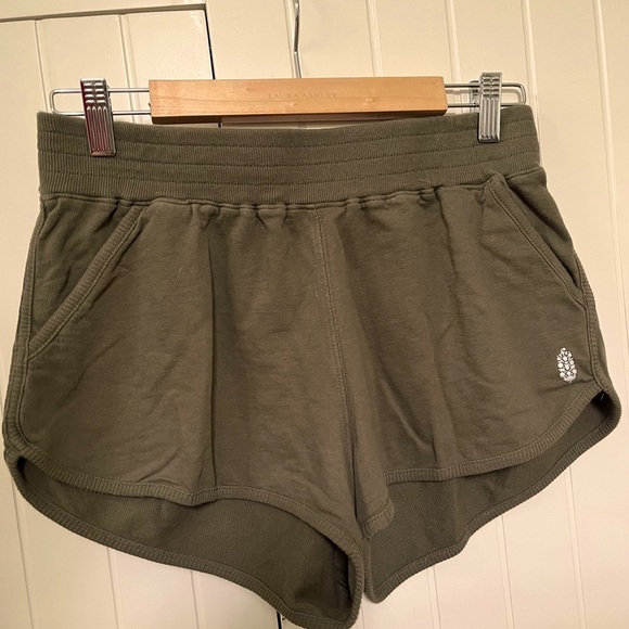 FP Movement by Free People Pants - Free People Movement- Get Set Shorts. Color Cargo Khaki. Size Medium. Worn once.